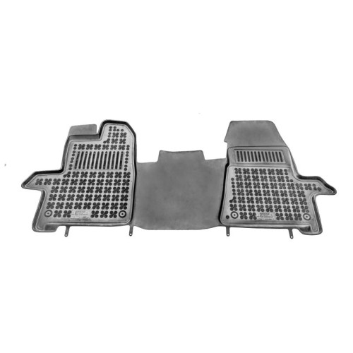 Ford Tourneo Custom no 2012 -  priekšā - ar papildu materiālu vadītāja pusē, versija ar 2 atsevišķiem sēdekļiem, (katrs sēdeklis 1 personai), 2 vietas