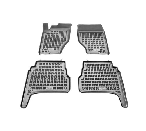 Grīdas paklāji (gumija, 4gab., krāsa melns) KIA SORENTO I 08.02- SUV