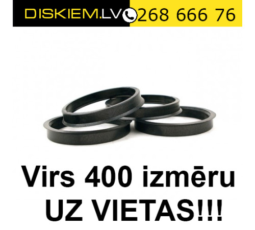 Centrējošie gredzeni virs 400 izmēru ir uz vietas!