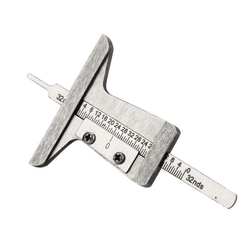 Protektora dziļuma mērītājs Riepu protektora mērītājs