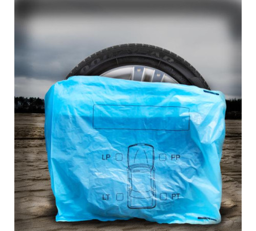 Riepu glabāšanas maisi 100 gab. 100x90cm