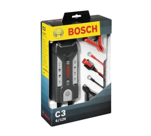 BOSCH C3 6V: 1.2Ah-14Ah and 12V: 14Ah-120Ah ( AKB Akumulātora Lādētajs)