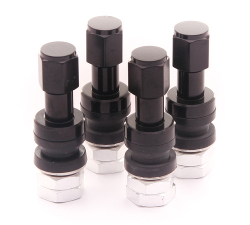 Alumīnija ventiļu komplekts JR v2 - BLACK