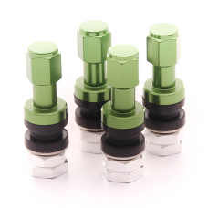 Alumīnija zaļa krāsa ventiļu komplekts JR v2 - GREEN
