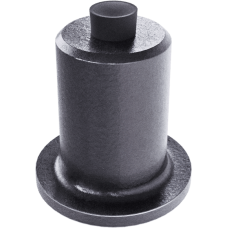 S10 Riepu radzes terauda 10mm garums, flancis 8mm (iepakojums 500 gab.)