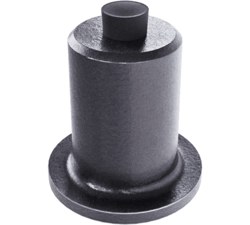 S11 Riepu radzes terauda 11mm garums, flancis 8mm (iepakojums 500 gab.)