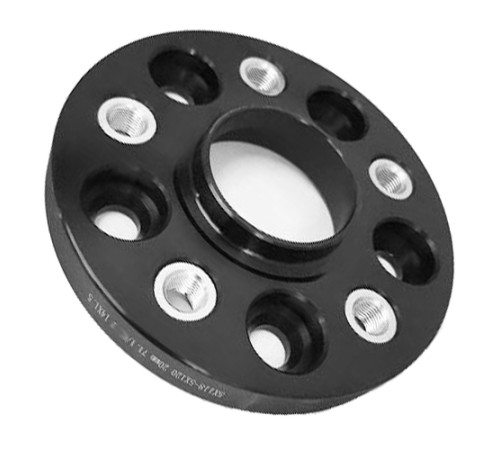 20 mm Adapter ( car 5x118, 71.1mm, wheel 5x120, 65.1) Thread M14x1.5 BLACK STYLE