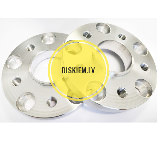 20 mm Adapteris (PCD 5x112, Centrējoša vieta 57.1mm, vītne M14x1.5) Audi, VW, Škoda  uz 5x100