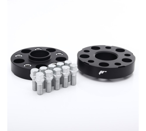 40 mm Flanči (5x120, 74.1mm) ar iepresētu vītni M14x1.25 2 gab. + skrūves M14x1.25