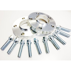 25 mm 2x Flanči BMW (5x120, 72.6mm) un 10 skrūves