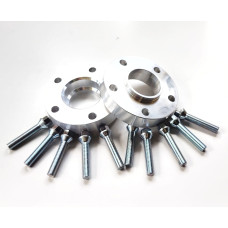 30 mm 2x Flanči (5x120, 72.6mm) un 10 skrūves