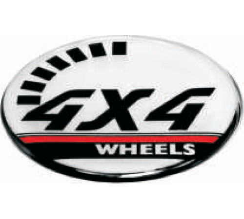 4x4 3D vāciņu uzlīmes