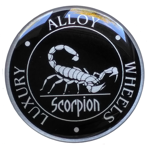 Scorpion 3D vāciņu uzlīmes