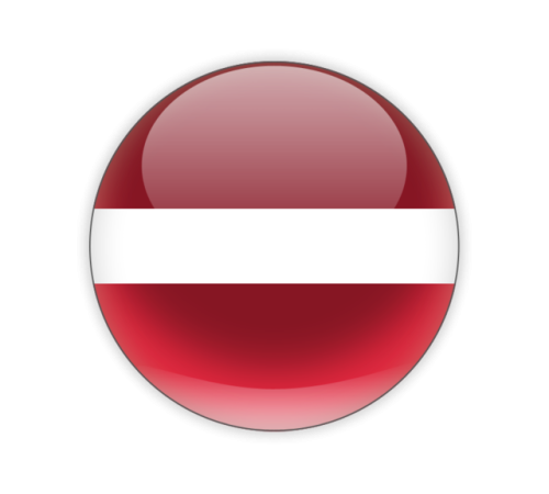 LATVIJA 3D diska vāciņa uzlīmes