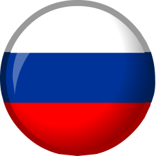 RUSSIA 3D diska vāciņa uzlīmes