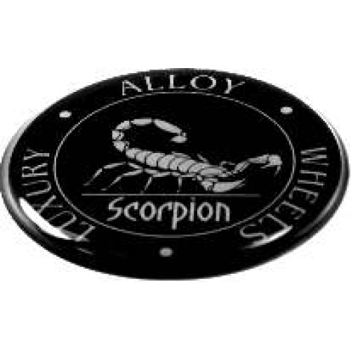 Scorpion 3D vāciņu uzlīmes