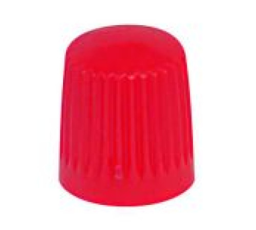 Ventīļmicīte plastmasas (sarkana)