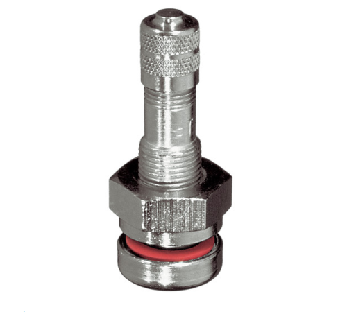 Metal valve for ALU wheels Ø 9,7 x 32 mm (TR542)