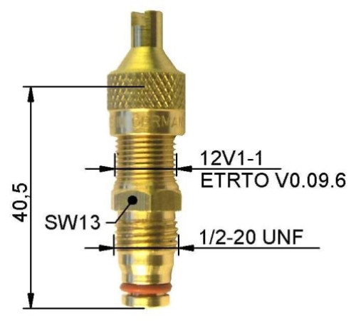 EM ventilis 41 mm (taisns)