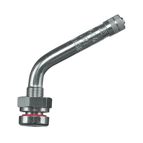 Metal valve for ALU wheels Ø 9,7 x 64 mm (curved 60°) TR543D