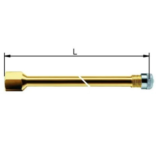 Valve extension metal 115 mm