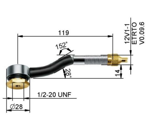 EM ventīlis 119DS-2F-A