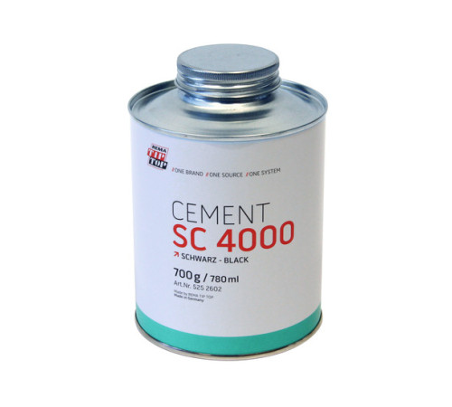 SC 4000 cements (melns) 0.7 kg