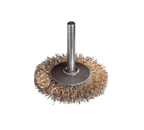 Rotējošā drāšu birste Ø 55mm, 8mm, kāts 6mm