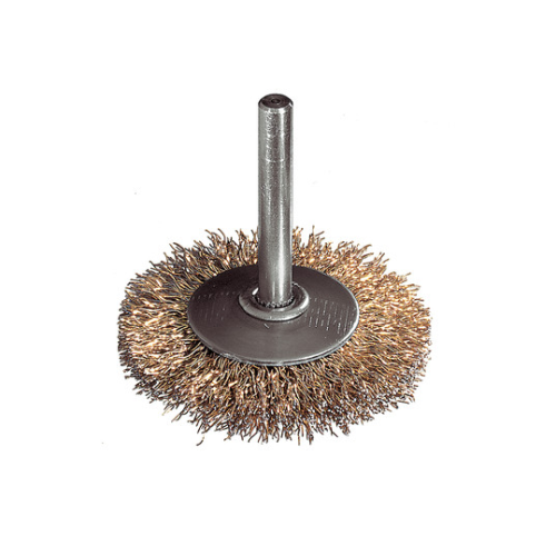 Rotējošā drāšu birste Ø 55mm, 8mm, kāts 6mm