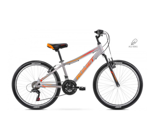 Divritenis Romet Rambler 24" Alu 2021 graphite-red