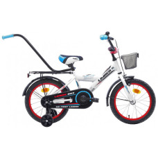 Bērnu divritenis Monteria Limber 16" 2021 white - blue