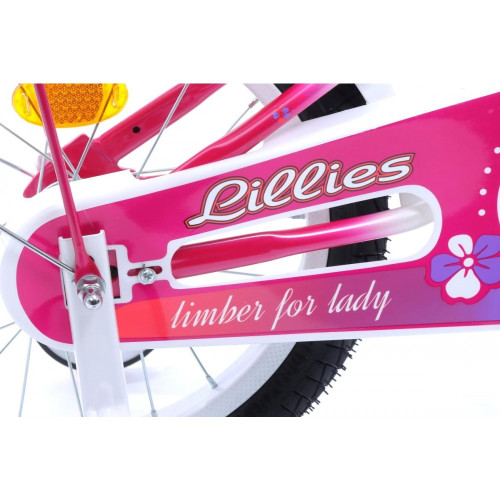 Bērnu divritenis Monteria Limber 16" 2021 white - pink