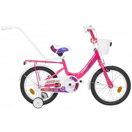 Bērnu divritenis Monteria Limber 16" neon pink