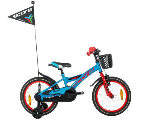 Bērnu divritenis SCORE Nick 20 blue - red