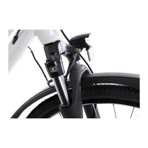 Pilsētas Velosipēds Romet Gazela 4 28" 2022 white-yellow