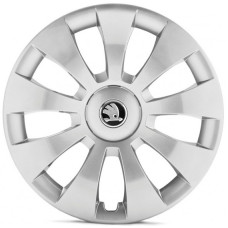 ŠKODA Dekoratīvā riteņu uzlika 16" 3V0601147Z31 (Oriģināls) HERMES  