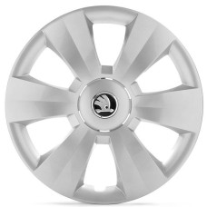 ŠKODA Dekoratīvā riteņu uzlika 15" 6V0601147CZ31 (Oriģināls) DENTRO