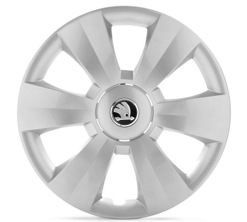 ŠKODA Dekoratīvā riteņu uzlika 15" 6V0601147CZ31 (Oriģināls) DENTRO