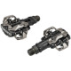 Pedāļi Shimano PD-M520 SPD + SM-SH51 black