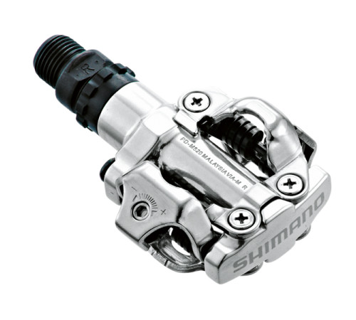 Pedāļi Shimano PD-M520 SPD + SM-SH51 silver