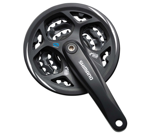 Priekšējie zobratu blok Shimano ALTUS FC-M311-42T 170MM 7/8-speed black-42X32X22T