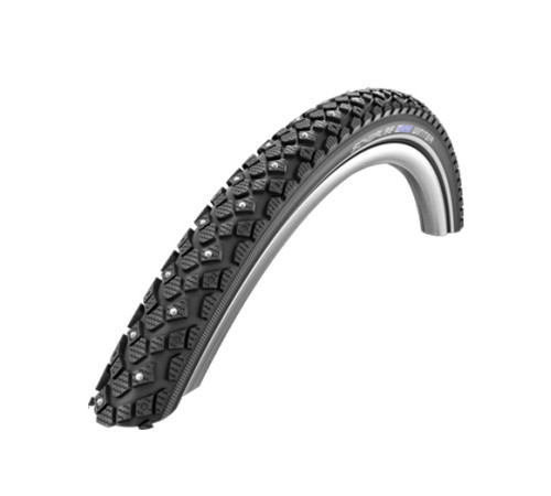 Tire 28" Schwalbe Winter HS 396, Active Wired 42-622 / 28x1.60 Black-Reflex
