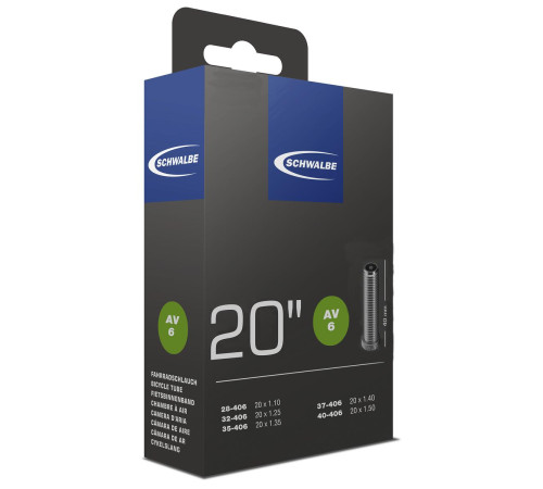 Kamera 20" Schwalbe AV6 (28/40-406)