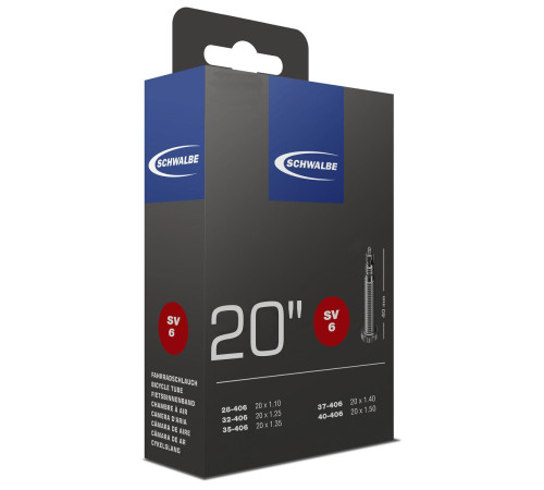 Kamera 20" Schwalbe SV6 (28/40-406)