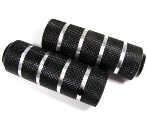 Kāju balstam BMX alloy axle 38x110mm x 3/8 black