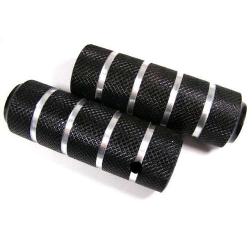 Kāju balstam BMX alloy axle 38x110mm x 3/8 black