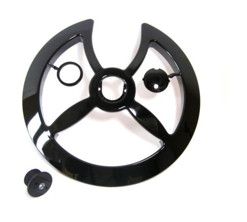 Chain cover 46-48T black
