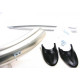 Mudguards set Orion OR 28"x53mm nylon silver