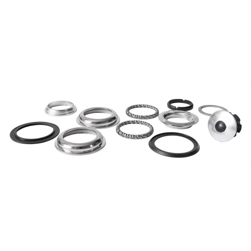 Headset Steel Semi Integrated NECO A-HEAD 1-1/8" H142 silver