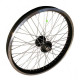 Front wheel BMX 20" alloy 48H black